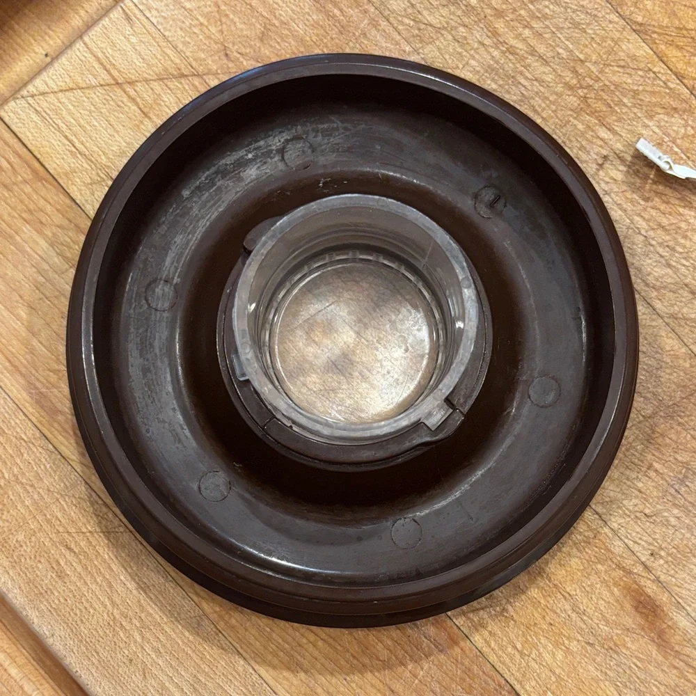 Hamilton Beach circular brown